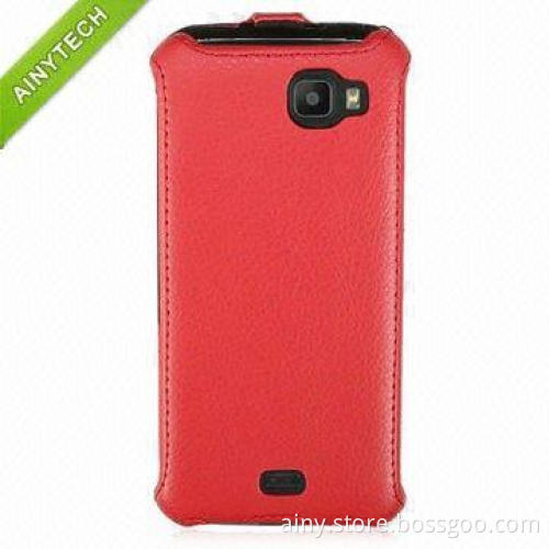 Natural Leather Case, Heat Setting Professional Design for Fly IQ4411 Energie 2